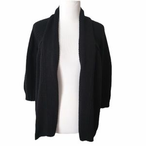 Women’s Vince black sweater cardigan 3/4 sleeve size small